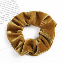 Load image into Gallery viewer, Velvet Scrunchie Women Girls Elastic Hair Rubber Bands Accessories  For Women Tie Hair Ring Rope Ponytail Holder