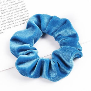 Velvet Scrunchie Women Girls Elastic Hair Rubber Bands Accessories  For Women Tie Hair Ring Rope Ponytail Holder