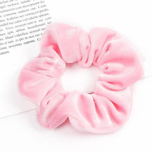Load image into Gallery viewer, Velvet Scrunchie Women Girls Elastic Hair Rubber Bands Accessories  For Women Tie Hair Ring Rope Ponytail Holder