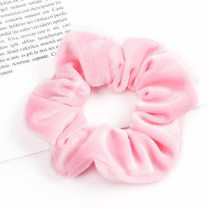 Velvet Scrunchie Women Girls Elastic Hair Rubber Bands Accessories  For Women Tie Hair Ring Rope Ponytail Holder