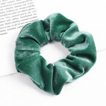 Load image into Gallery viewer, Velvet Scrunchie Women Girls Elastic Hair Rubber Bands Accessories  For Women Tie Hair Ring Rope Ponytail Holder