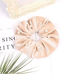 Velvet Scrunchie Women Girls Elastic Hair Rubber Bands Accessories  For Women Tie Hair Ring Rope Ponytail Holder