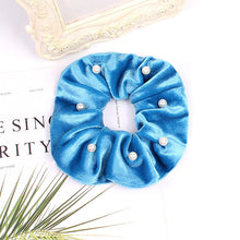 Load image into Gallery viewer, Velvet Scrunchie Women Girls Elastic Hair Rubber Bands Accessories  For Women Tie Hair Ring Rope Ponytail Holder