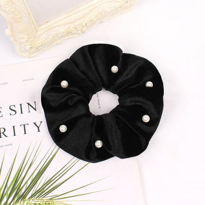 Velvet Scrunchie Women Girls Elastic Hair Rubber Bands Accessories  For Women Tie Hair Ring Rope Ponytail Holder