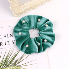 Load image into Gallery viewer, Velvet Scrunchie Women Girls Elastic Hair Rubber Bands Accessories  For Women Tie Hair Ring Rope Ponytail Holder