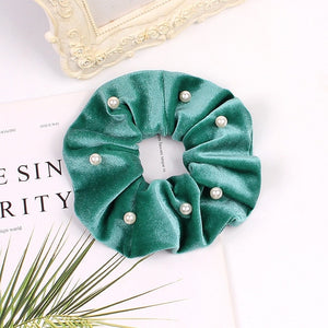 Velvet Scrunchie Women Girls Elastic Hair Rubber Bands Accessories  For Women Tie Hair Ring Rope Ponytail Holder