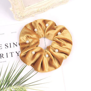 Velvet Scrunchie Women Girls Elastic Hair Rubber Bands Accessories  For Women Tie Hair Ring Rope Ponytail Holder
