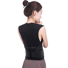 Load image into Gallery viewer, Self-heating Brace Support Belt Back Posture Corrector Spine Back Shoulder Lumbar Posture Correction