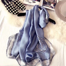 Load image into Gallery viewer, RUNMEIFA 2020 Luxury Brand New Summer Women Silk Scarf Beach Hijab Shawls and Wraps Female Foulard Free Shipping