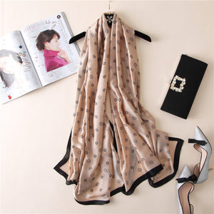 RUNMEIFA 2020 Luxury Brand New Summer Women Silk Scarf Beach Hijab Shawls and Wraps Female Foulard Free Shipping