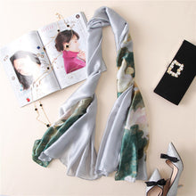 Load image into Gallery viewer, RUNMEIFA 2020 Luxury Brand New Summer Women Silk Scarf Beach Hijab Shawls and Wraps Female Foulard Free Shipping