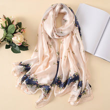 Load image into Gallery viewer, RUNMEIFA 2020 Luxury Brand New Summer Women Silk Scarf Beach Hijab Shawls and Wraps Female Foulard Free Shipping