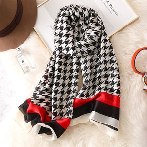 RUNMEIFA 2020 Luxury Brand New Summer Women Silk Scarf Beach Hijab Shawls and Wraps Female Foulard Free Shipping