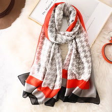 Load image into Gallery viewer, RUNMEIFA 2020 Luxury Brand New Summer Women Silk Scarf Beach Hijab Shawls and Wraps Female Foulard Free Shipping