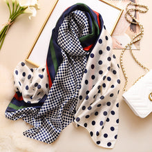 Load image into Gallery viewer, RUNMEIFA 2020 Luxury Brand New Summer Women Silk Scarf Beach Hijab Shawls and Wraps Female Foulard Free Shipping