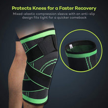 Load image into Gallery viewer, WorthWhile 1PC Sport Pressurized Kneepad Elastic Knee Pads Support Sleeve Basketball Volleyball Brace Training Fitness Protector