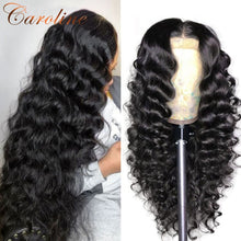 Load image into Gallery viewer, Lace Front Human Hair Wigs For Women Loose Deep Wave Wig 180 Density 13x4 Lace Frontal Wig 4x4 Closure Wig Remy Pre Plucked