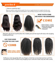 Load image into Gallery viewer, Lace Front Human Hair Wigs For Women Loose Deep Wave Wig 180 Density 13x4 Lace Frontal Wig 4x4 Closure Wig Remy Pre Plucked