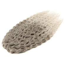 Load image into Gallery viewer, FASHION IDOL Soft Water Wave Twist Crochet Hair Synthetic Braid Hair Ombre Blonde Pink 22 Inch Deep Wave Braiding Hair Extension