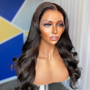 SoGreat Body Wave Lace Front Human Hair Wig for Black Women Pre Plucked Brazilian 13x4 30 Inch Loose Wave Hd Lace Frontal Wigs