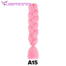 Load image into Gallery viewer, Y Demand 24 Inch Ombre Color Synthetic Braids Before Stretching Wholesale Jumbo Braids KaneKalon Hair Straightener 100G/Pcs