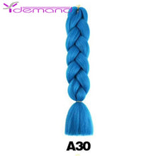 Load image into Gallery viewer, Y Demand 24 Inch Ombre Color Synthetic Braids Before Stretching Wholesale Jumbo Braids KaneKalon Hair Straightener 100G/Pcs