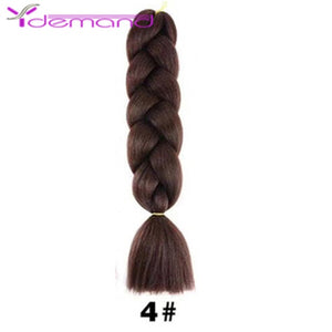 Y Demand 24 Inch Ombre Color Synthetic Braids Before Stretching Wholesale Jumbo Braids KaneKalon Hair Straightener 100G/Pcs