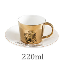 Load image into Gallery viewer, Creative Horse Anamorphic Cup Mirror Reflection Cup Hummingbird Mug Luycho Coffee Tea Set With Coaster 90ml-220ml