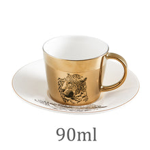 Load image into Gallery viewer, Creative Horse Anamorphic Cup Mirror Reflection Cup Hummingbird Mug Luycho Coffee Tea Set With Coaster 90ml-220ml