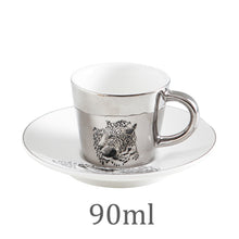 Load image into Gallery viewer, Creative Horse Anamorphic Cup Mirror Reflection Cup Hummingbird Mug Luycho Coffee Tea Set With Coaster 90ml-220ml
