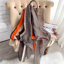 Load image into Gallery viewer, RUNMEIFA 2020 Luxury Brand New Summer Women Silk Scarf Beach Hijab Shawls and Wraps Female Foulard Free Shipping