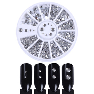 Mixed Color Chameleon Stone Nail Rhinestone set
