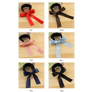 Hair Curl bun maker with ribbon