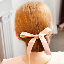 Load image into Gallery viewer, Hair Curl bun maker with ribbon