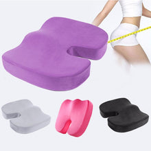 Load image into Gallery viewer, Travel Seat Coccyx Orthopedic Memory Foam U Seat  Chair Cushion