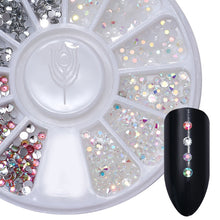 Load image into Gallery viewer, Mixed Color Chameleon Stone Nail Rhinestone set