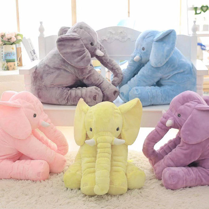 Large Plush Elephant Doll - Sleeping or back cushion