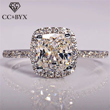 Load image into Gallery viewer, Sterling Silver Rings For Women for Bridal Wedding