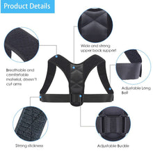 Load image into Gallery viewer, Posture Corrector Clavicle Support Brace for Women &amp; Men Resistance Band