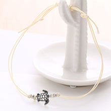 Load image into Gallery viewer, Summer Beach Turtle  Rope String Anklets For Women