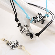 Load image into Gallery viewer, Summer Beach Turtle  Rope String Anklets For Women