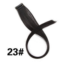 Load image into Gallery viewer, Colored 20 inch highlight synthetic hair clip in extensions