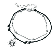 Load image into Gallery viewer, Vintage Multiple Layers Anklets Retro Elephant Sun Pendant Foot Jewelry