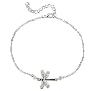 Vintage Multiple Layers Anklets Retro Elephant Sun Pendant Foot Jewelry