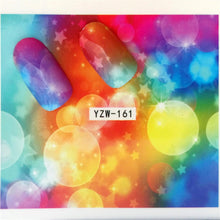 Load image into Gallery viewer, Nail Stickers of lavender blooming Flowers and more... for nail art