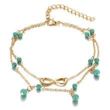 Load image into Gallery viewer, Vintage Multiple Layers Anklets Retro Elephant Sun Pendant Foot Jewelry