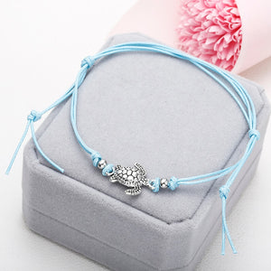 turtle motif Rope string anklet