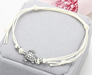 turtle motif Rope string anklet