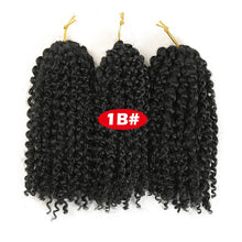 Load image into Gallery viewer, Twist Braids kinky Twist Hair 8 inches Curly  Hair  Braids Hair synthetic Hair Extensions