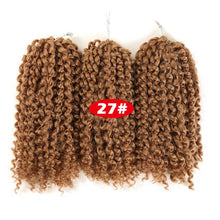 Load image into Gallery viewer, Twist Braids kinky Twist Hair 8 inches Curly  Hair  Braids Hair synthetic Hair Extensions